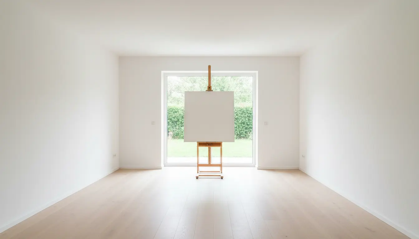 Before using DecorAI - AI Room Planner app - original living room